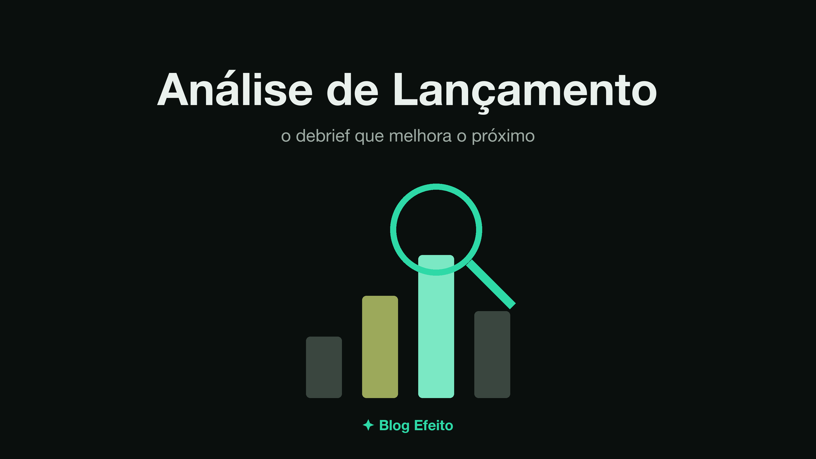 Capa do artigo Análise de Lançamento: arte abstrata em tons de verde sobre fundo escuro