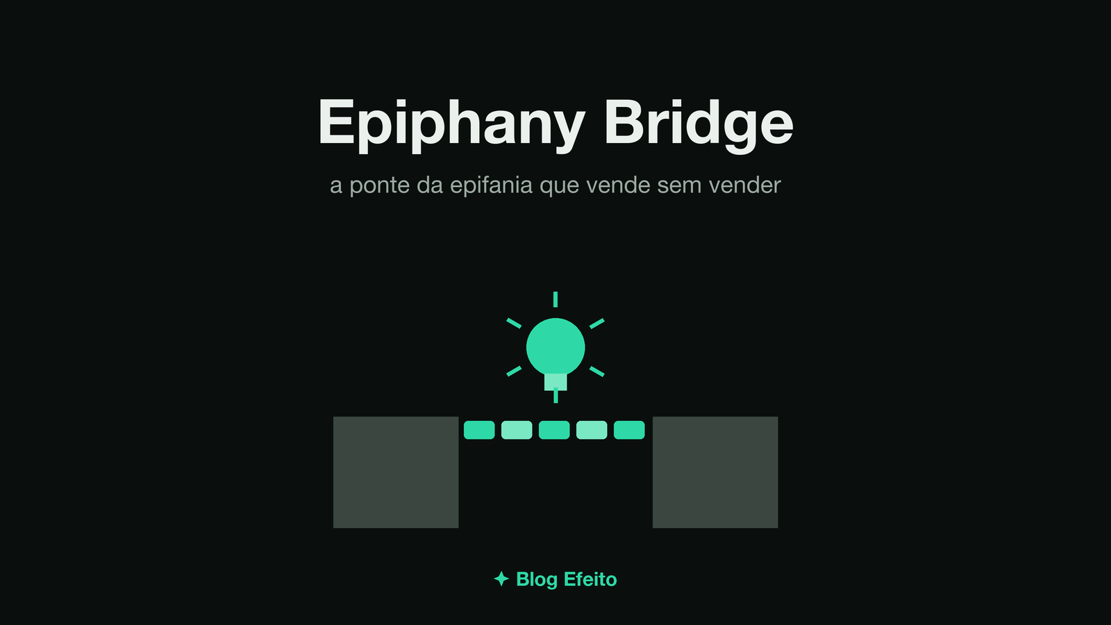 Capa do artigo Epiphany Bridge: arte abstrata em tons de verde sobre fundo escuro