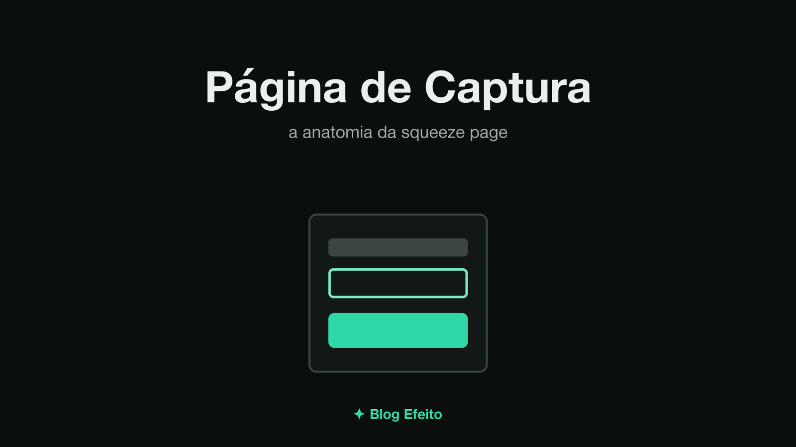 Capa do artigo Página de Captura: arte abstrata em tons de verde sobre fundo escuro