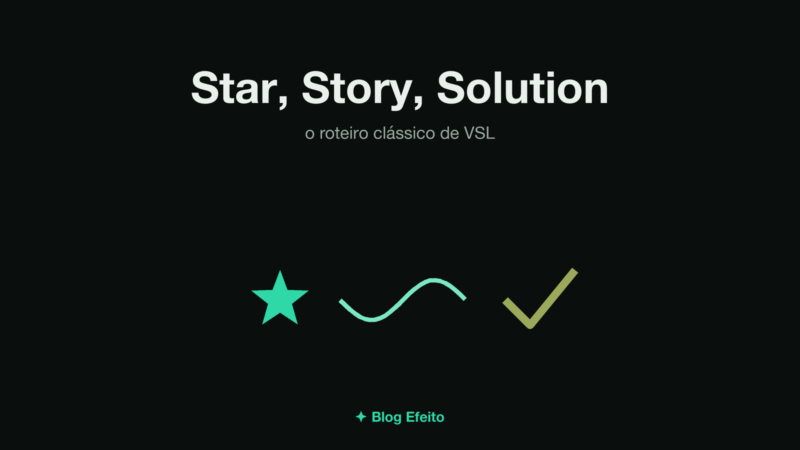 Capa do artigo Star, Story, Solution: arte abstrata em tons de verde sobre fundo escuro